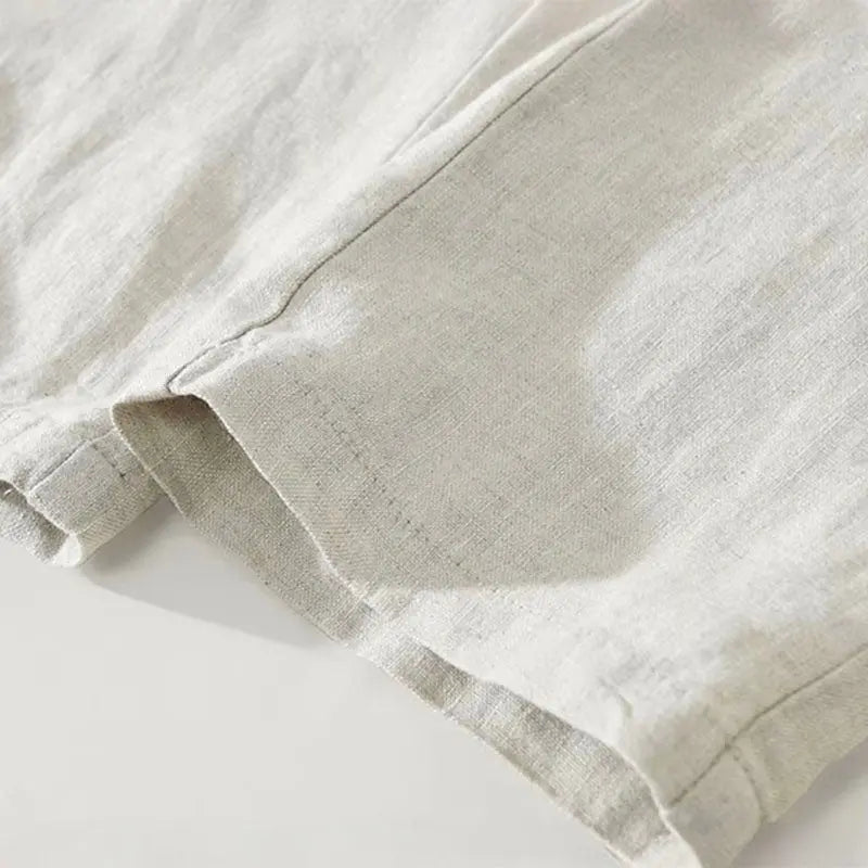 Women's Roberto Russo Pozzuoli Linen Pants | Premium linen blend fabric ensures breathability 7