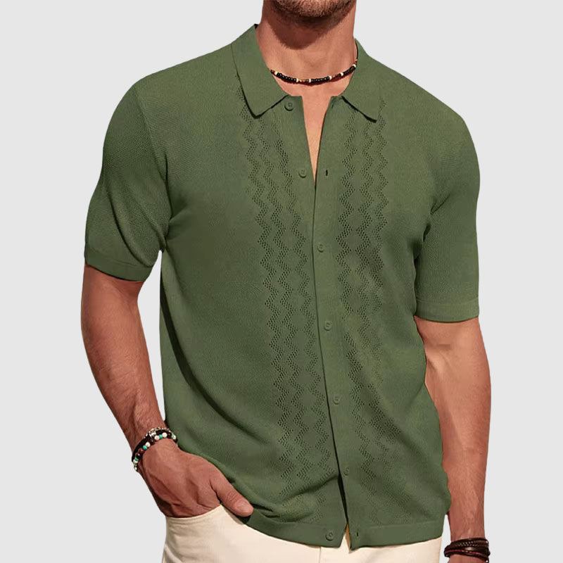Women's Roberto Russo Summer Knitted Shirt | Premium lightweight viscose blend fabric 0