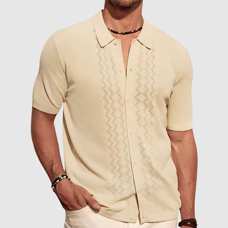 Women's Roberto Russo Summer Knitted Shirt | Premium lightweight viscose blend fabric 2
