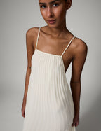 Rona Collection | Chiffon Plisse Maxi Dress with Adjustable Straps | Elegant Evening Wear for Effortless Style