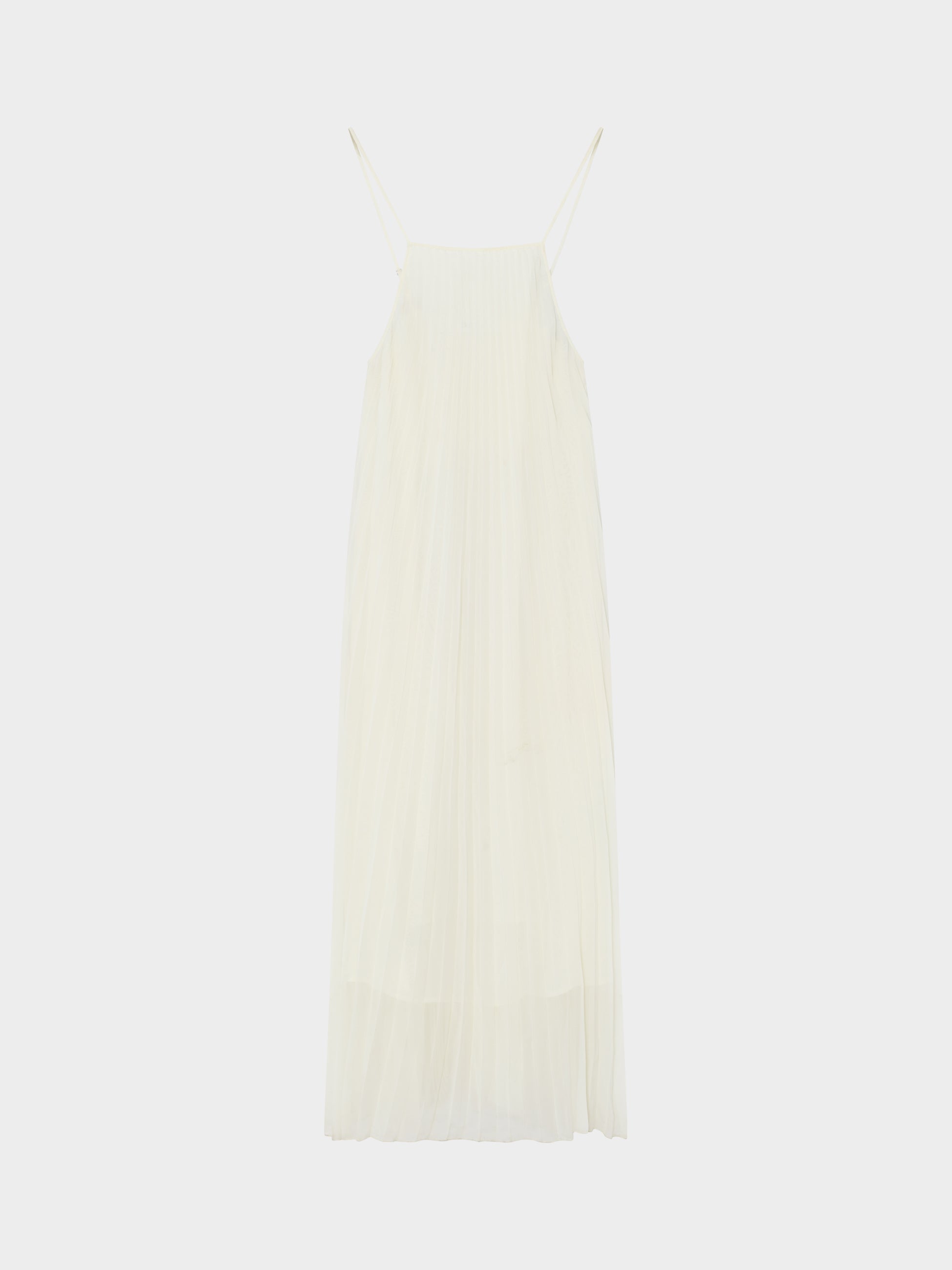 Rona Collection | Chiffon Plisse Maxi Dress with Adjustable Straps | Elegant Evening Wear for Effortless Style