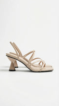 Women's Rosa Mae | Strappy Heeled Sandals with Sculptural Block Heel | Chic Footwear for All-Day Comfort | Comfortable S 0