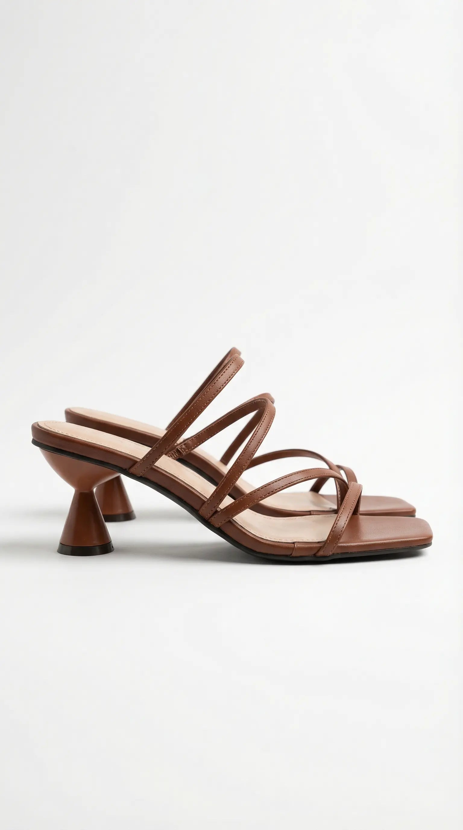 Women's Rosa Mae | Strappy Heeled Sandals with Sculptural Block Heel | Chic Footwear for All-Day Comfort | Comfortable S 3