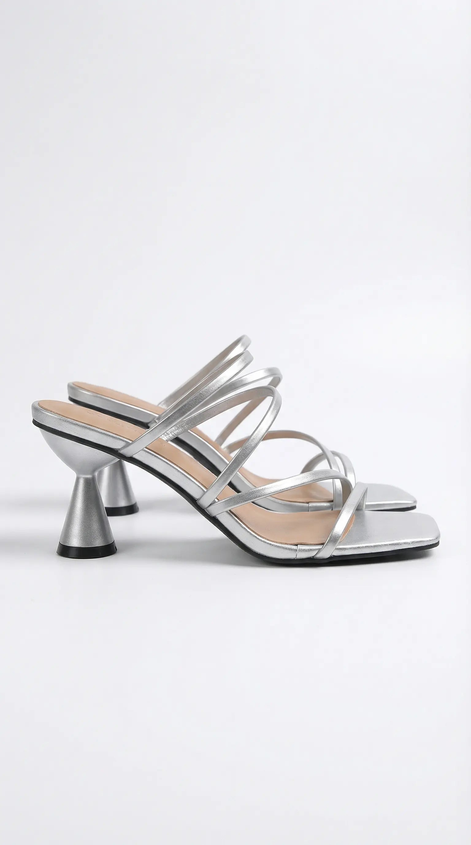 Women's Rosa Mae | Strappy Heeled Sandals with Sculptural Block Heel | Chic Footwear for All-Day Comfort | Comfortable S 9