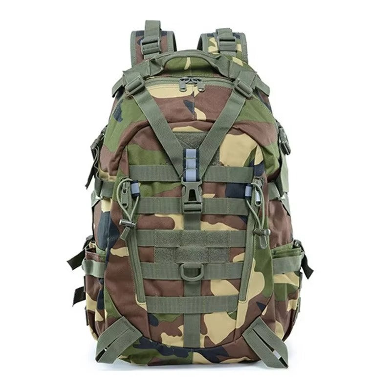 RuggedGear | 40L Tactical Backpack with Waterproof Nylon Design | Comfortable Carrying for Outdoor Adventures