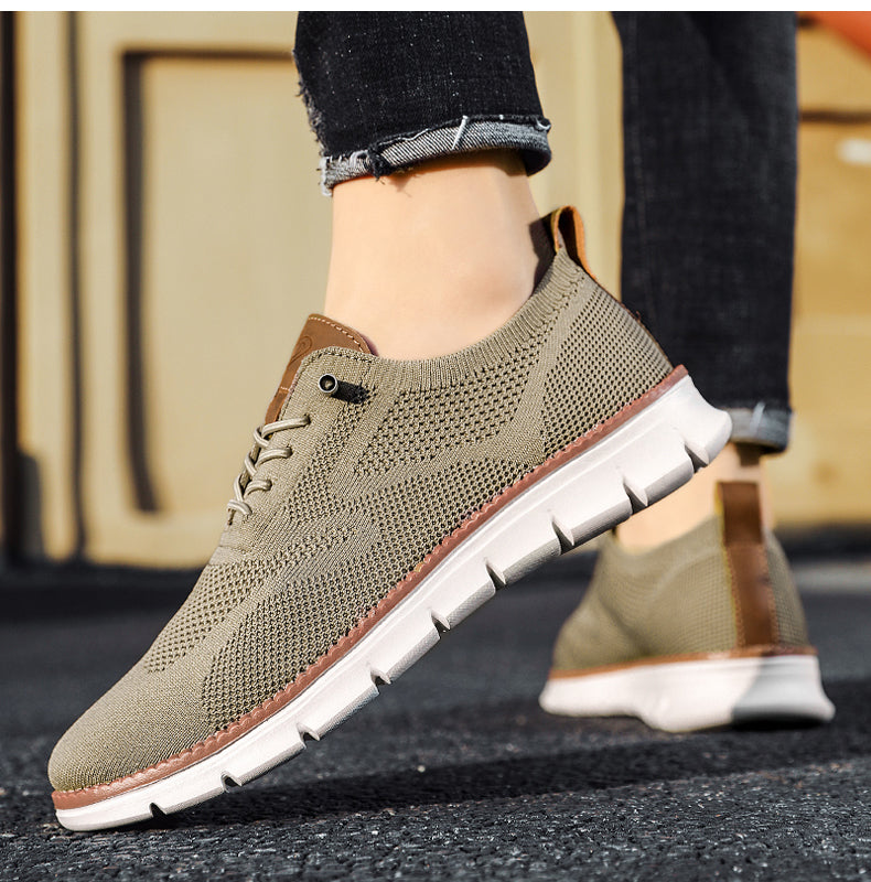 Oxford smart-casual shoes detail
