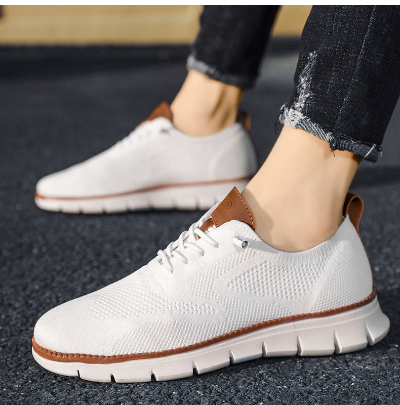 Oxford smart-casual shoes detail