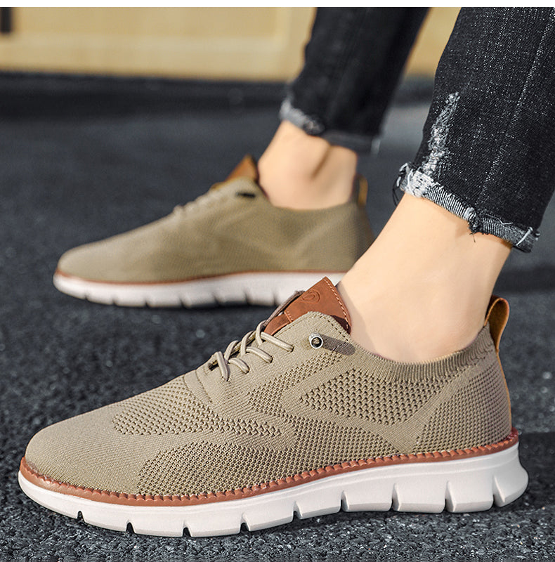 Oxford smart-casual shoes detail
