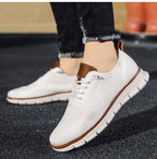Oxford smart-casual shoes detail