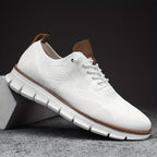 Oxford smart-casual shoes detail