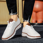 Oxford smart-casual shoes detail