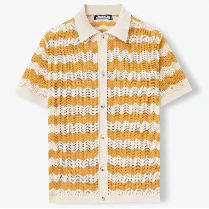 Women's Santos Knit Button Up | Soft and breathable crochet knit 7