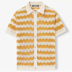 Women's Santos Knit Button Up | Soft and breathable crochet knit 7