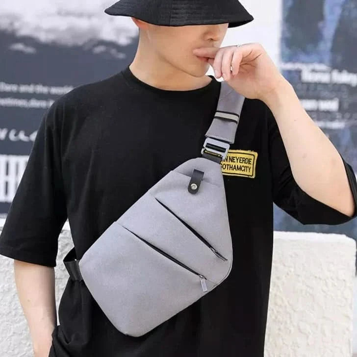 Secure Travel | Anti-Theft Sling Bag with Cut-Resistant Design | Organized & Comfortable for Safe Journeys