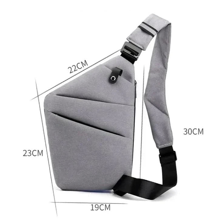 Secure Travel | Anti-Theft Sling Bag with Cut-Resistant Design | Organized & Comfortable for Safe Journeys