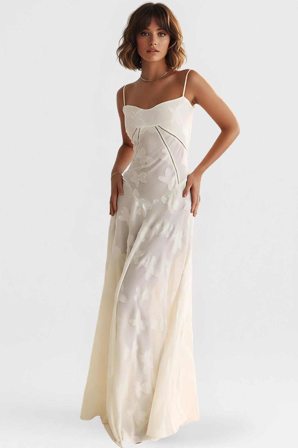 Elegant Evening Dress with Flattering Silhouette – Formal Wedding...