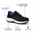 Non-Slip Work Shoes — Arch Support & Cushioned Insole