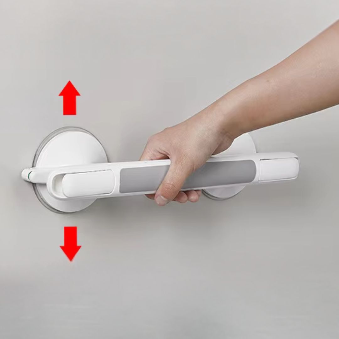 Shower grab bar