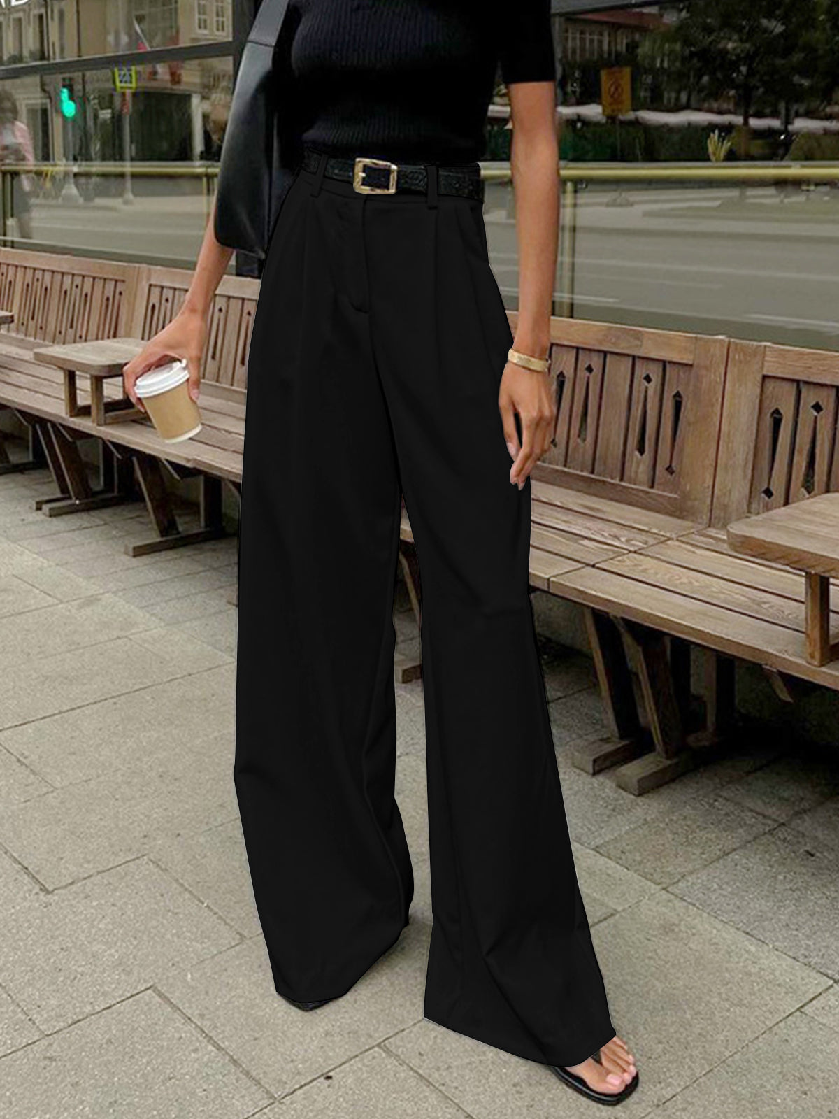 Wide-Leg Pants
