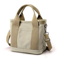 Stylish Crossbody Bag for Women | Black Durable Canvas with Adjustable Strap for Everyday Use