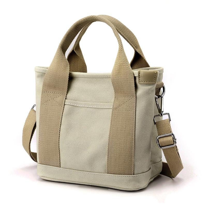 Stylish Crossbody Bag for Women | Black Durable Canvas with Adjustable Strap for Everyday Use