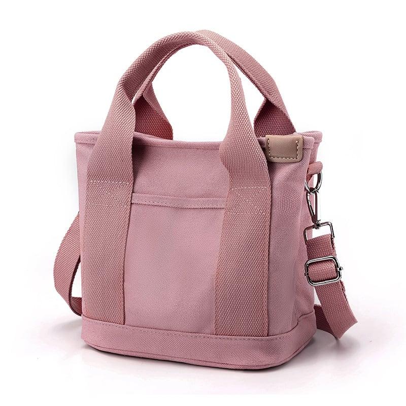 Stylish Crossbody Bag for Women | Black Durable Canvas with Adjustable Strap for Everyday Use