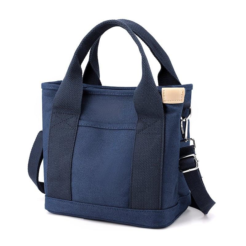 Stylish Crossbody Bag for Women | Black Durable Canvas with Adjustable Strap for Everyday Use