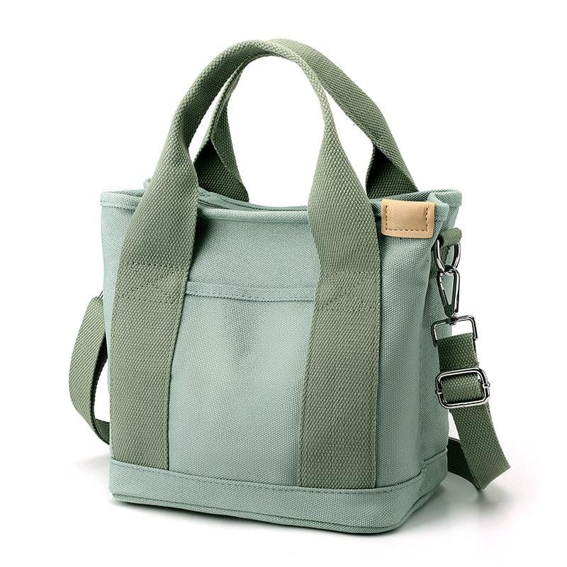 Stylish Crossbody Bag for Women | Black Durable Canvas with Adjustable Strap for Everyday Use