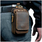 Stylish Men's Waist Bag with Adjustable Strap & Durable Leather Design | Convenient Storage for Everyday Use