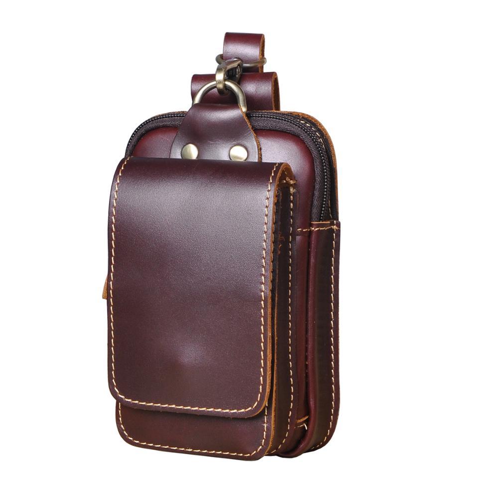 Stylish Men's Waist Bag with Adjustable Strap & Durable Leather Design | Convenient Storage for Everyday Use