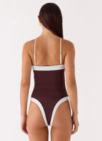 Women's Stylish One Piece Swimsuit with Detachable Strap | Modern Beachwear for Confident Summer Days | Strapless neckli 2