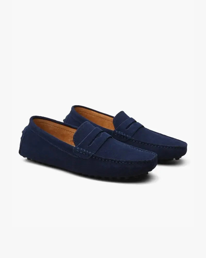Women's Suede Driver Loafers 0