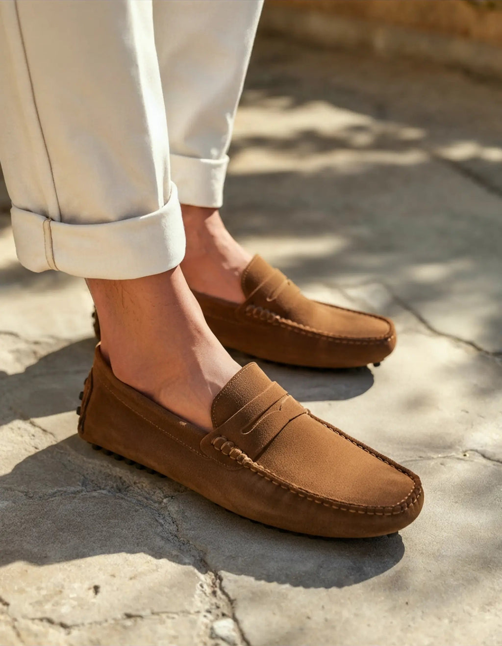Women's Suede Driver Loafers 3