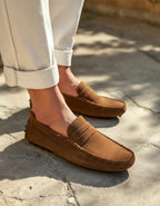 Women's Suede Driver Loafers 3
