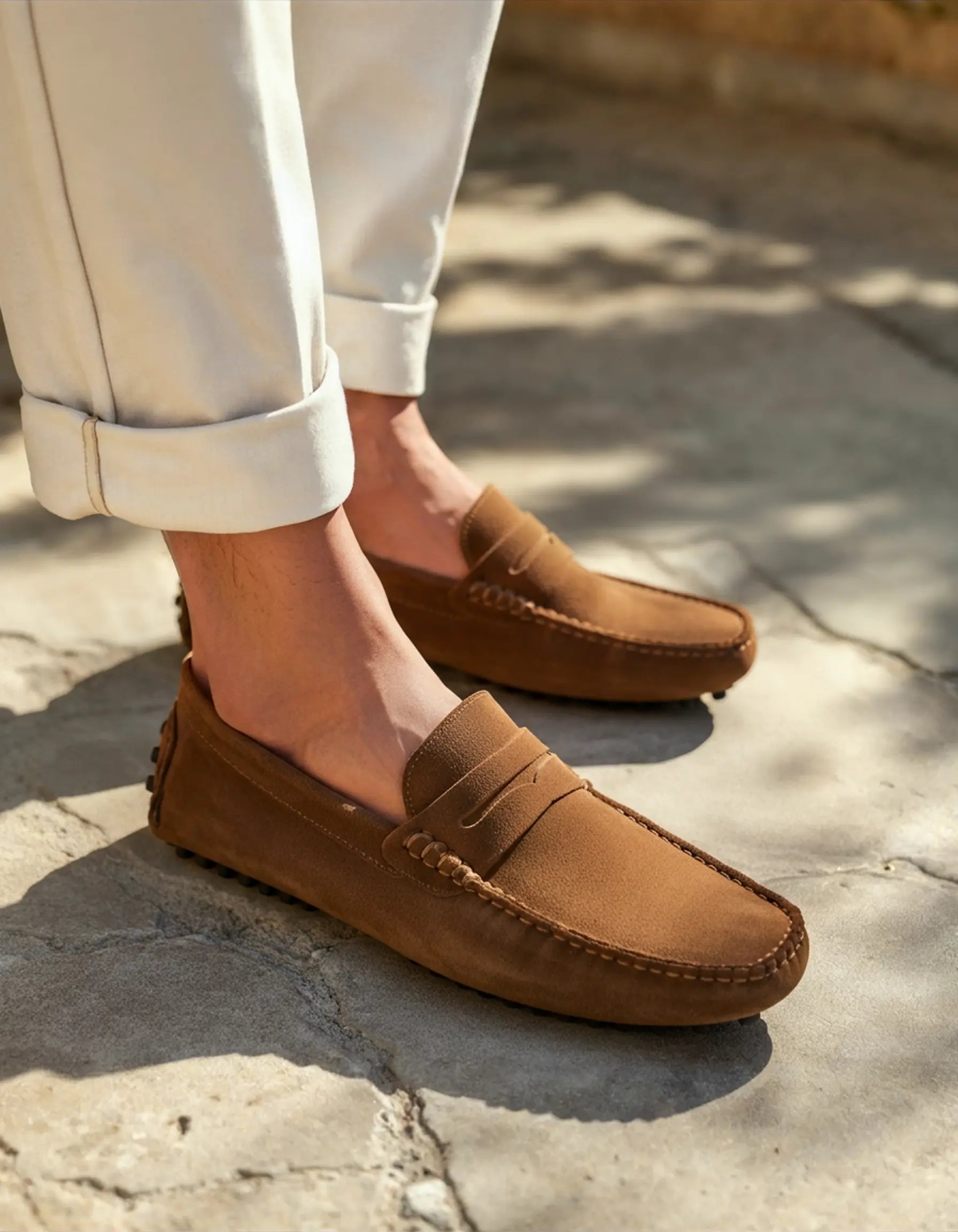 Women's Suede Driver Loafers 3