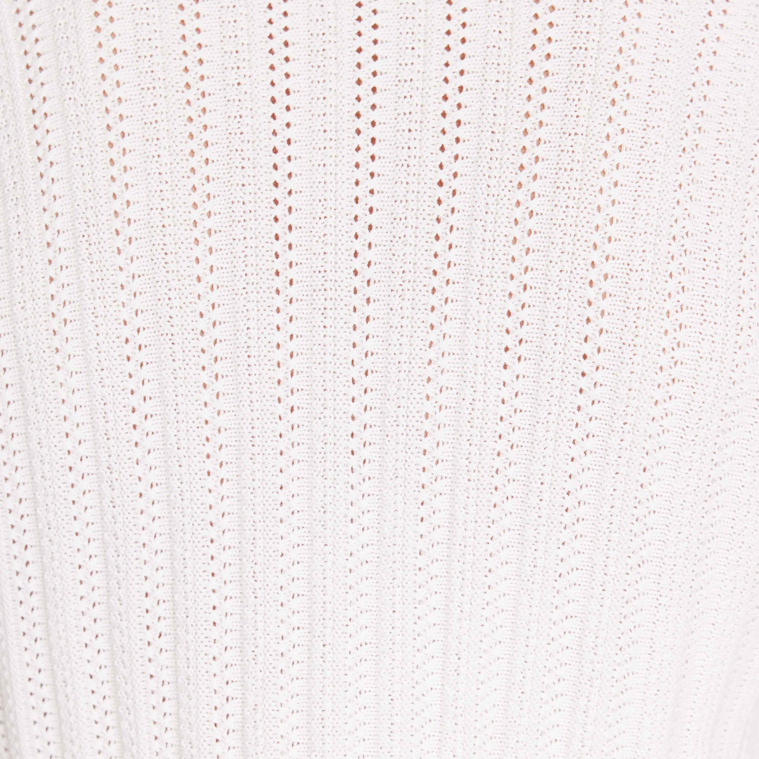 White knit shirt fabric texture detail