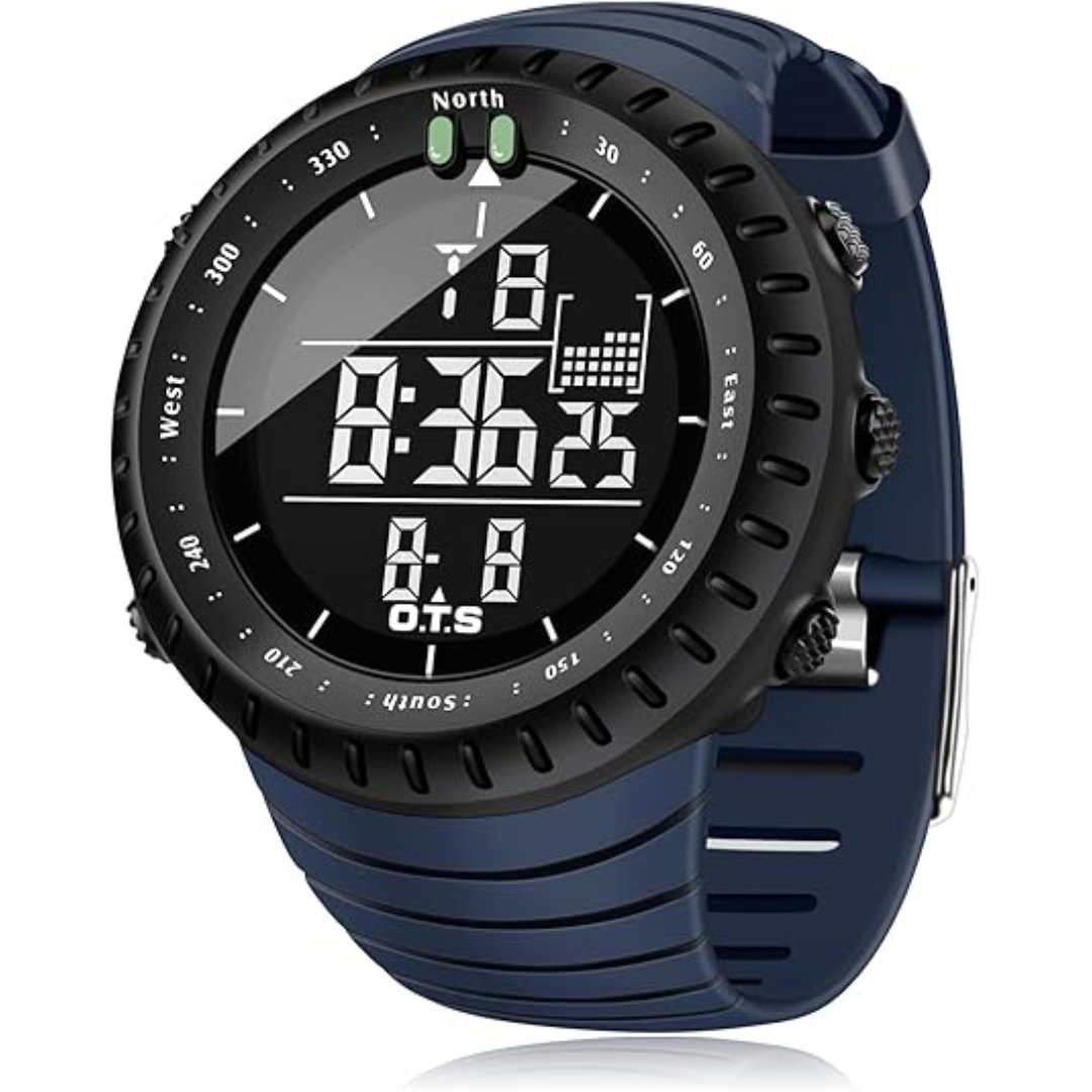 Tactical Digital Sports Watch — Waterproof & Shock-Resistant
