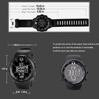 Tactical Digital Sports Watch — Waterproof & Shock-Resistant