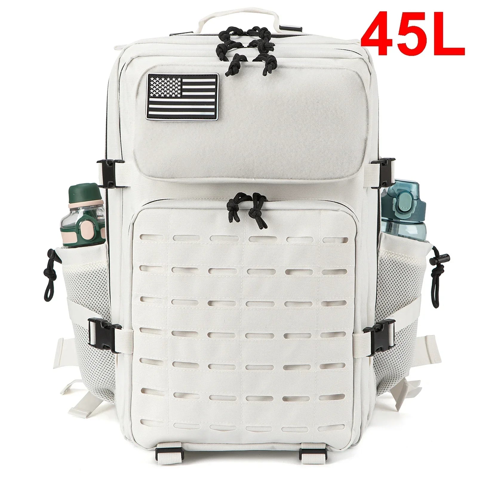 Tactical Travel Backpack – Versatile 25L & 45L Sizes with Water...