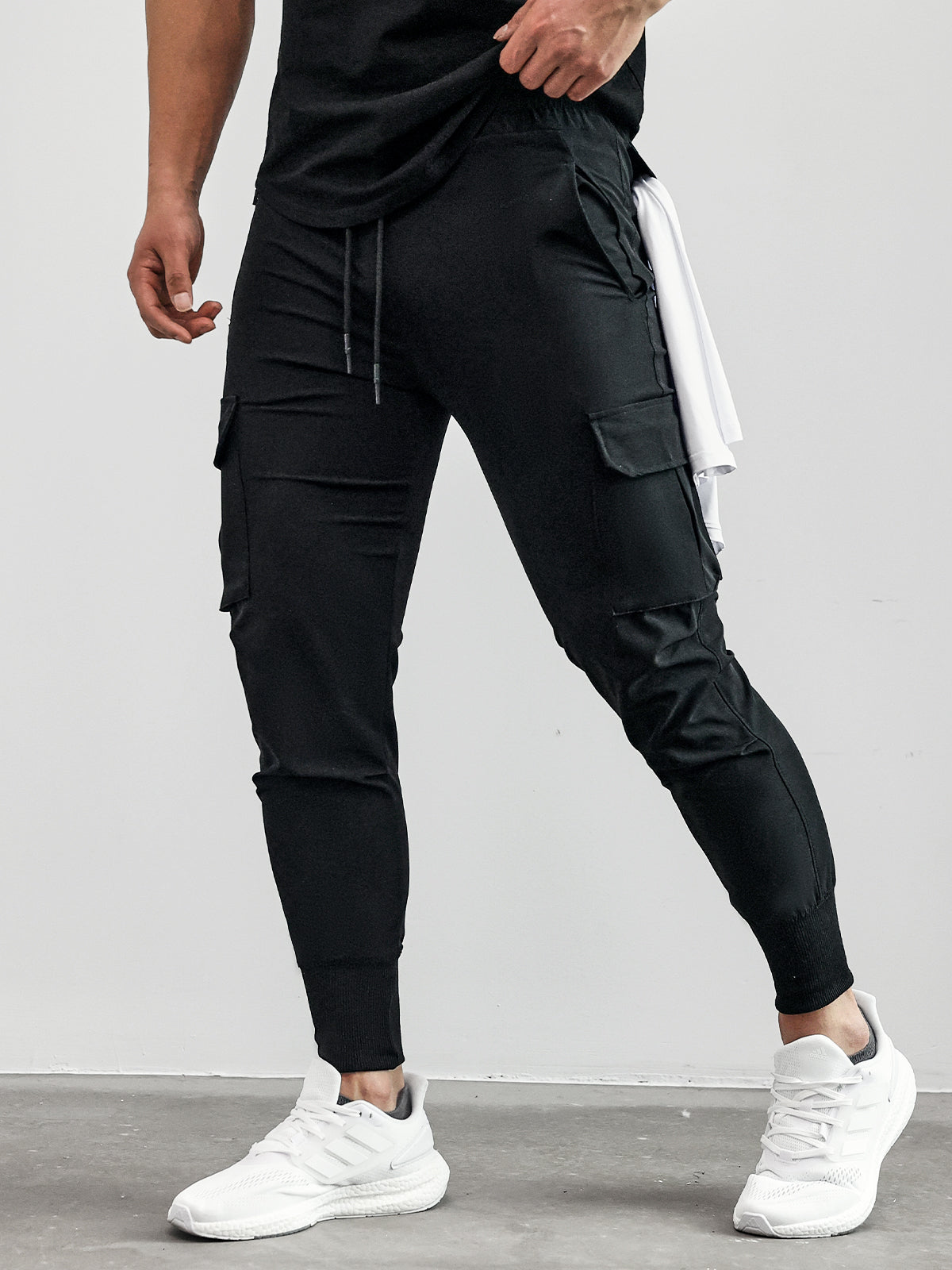 Tech Collection | Men's Joggers with Water-Resistant Fabric | Versatile Cargo Pants for All-Weather Comfort