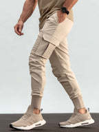 Tech Collection | Men's Joggers with Water-Resistant Fabric | Versatile Cargo Pants for All-Weather Comfort