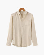 Women's The Monochrome Set | Capetown Linen Shirt: A classic button-down silhou 6