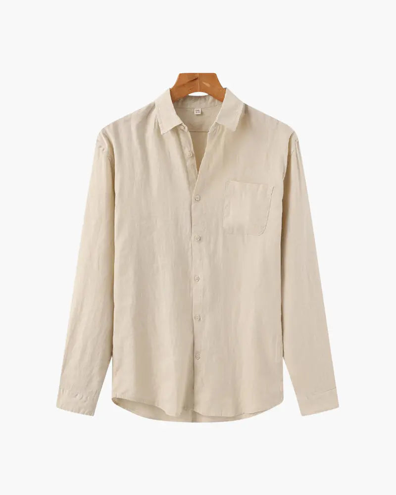 Women's The Monochrome Set | Capetown Linen Shirt: A classic button-down silhou 6