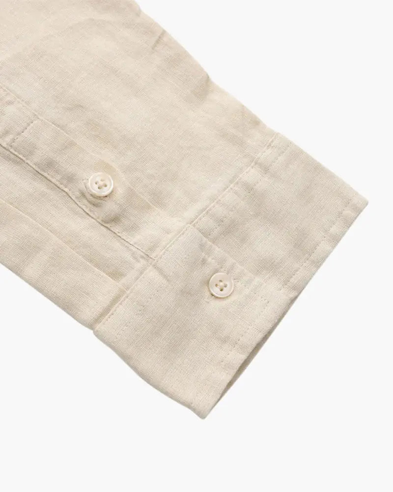 Women's The Monochrome Set | Capetown Linen Shirt: A classic button-down silhou 8