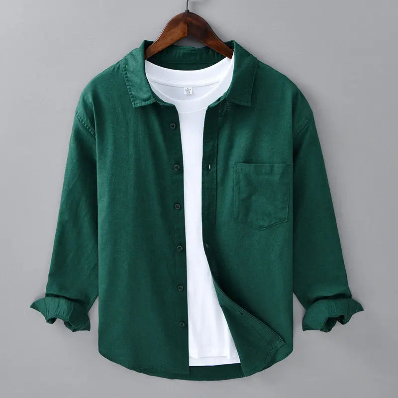 Women's Theodore Willow Azure Linen Shirt | Material: Linen blend﻿ 3