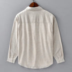 Women's Theodore Willow Azure Linen Shirt | Material: Linen blend﻿ 7