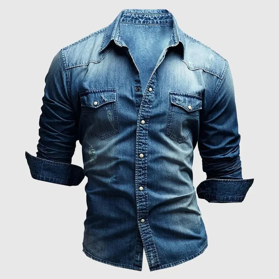 Women's Theodore Willow Miami Denim Shirt | Material: Cotton 1