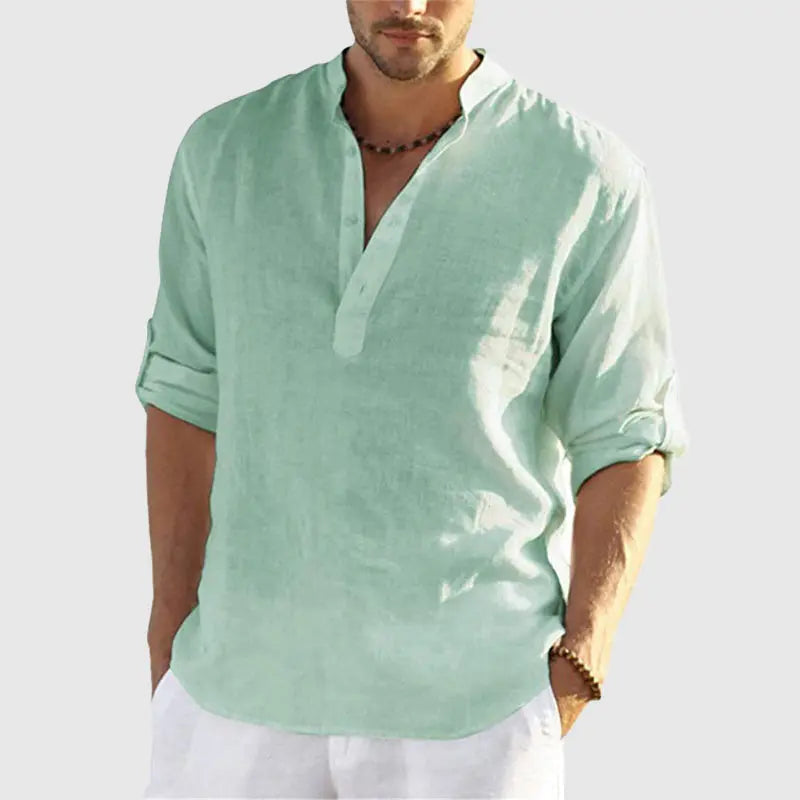 Women's Theodore Willow Perugia Linen Shirt | Material: Cotton blend 2