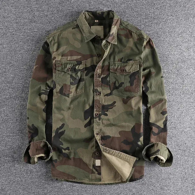 Women's Theodore Willow Urban Camo Shirt | Material: Cotton 1
