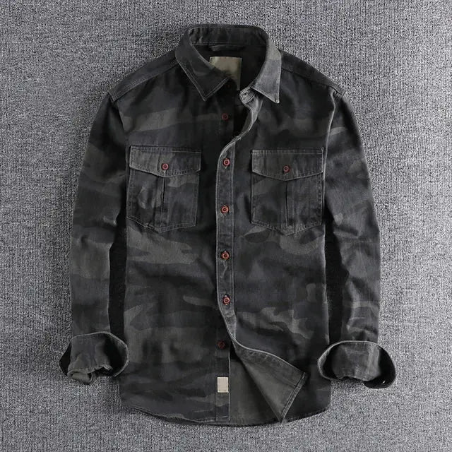 Women's Theodore Willow Urban Camo Shirt | Material: Cotton 2